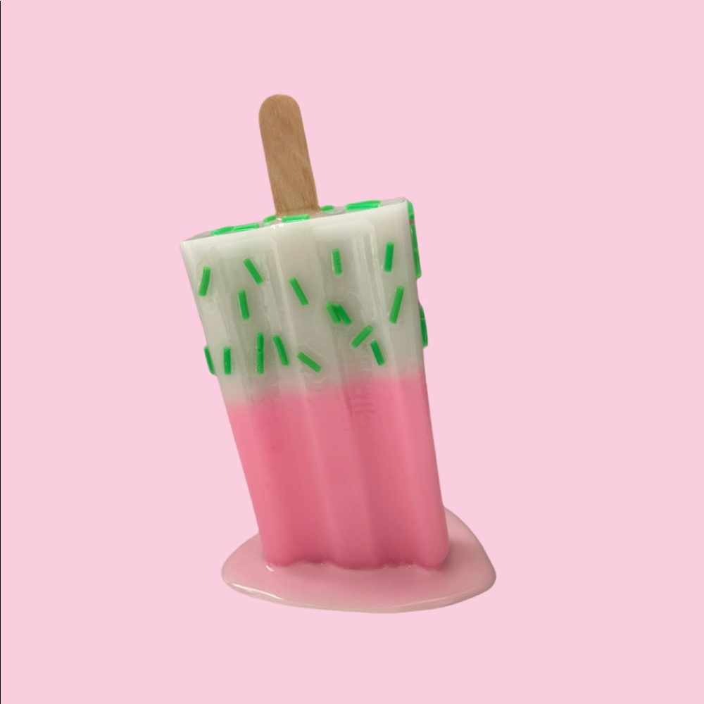 Melting Popsicle Art Sculpture - WaterMelon